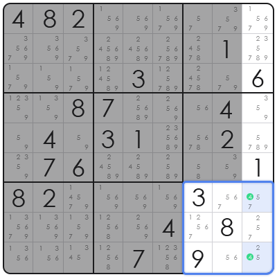 sudoku app with auto candidate mode
